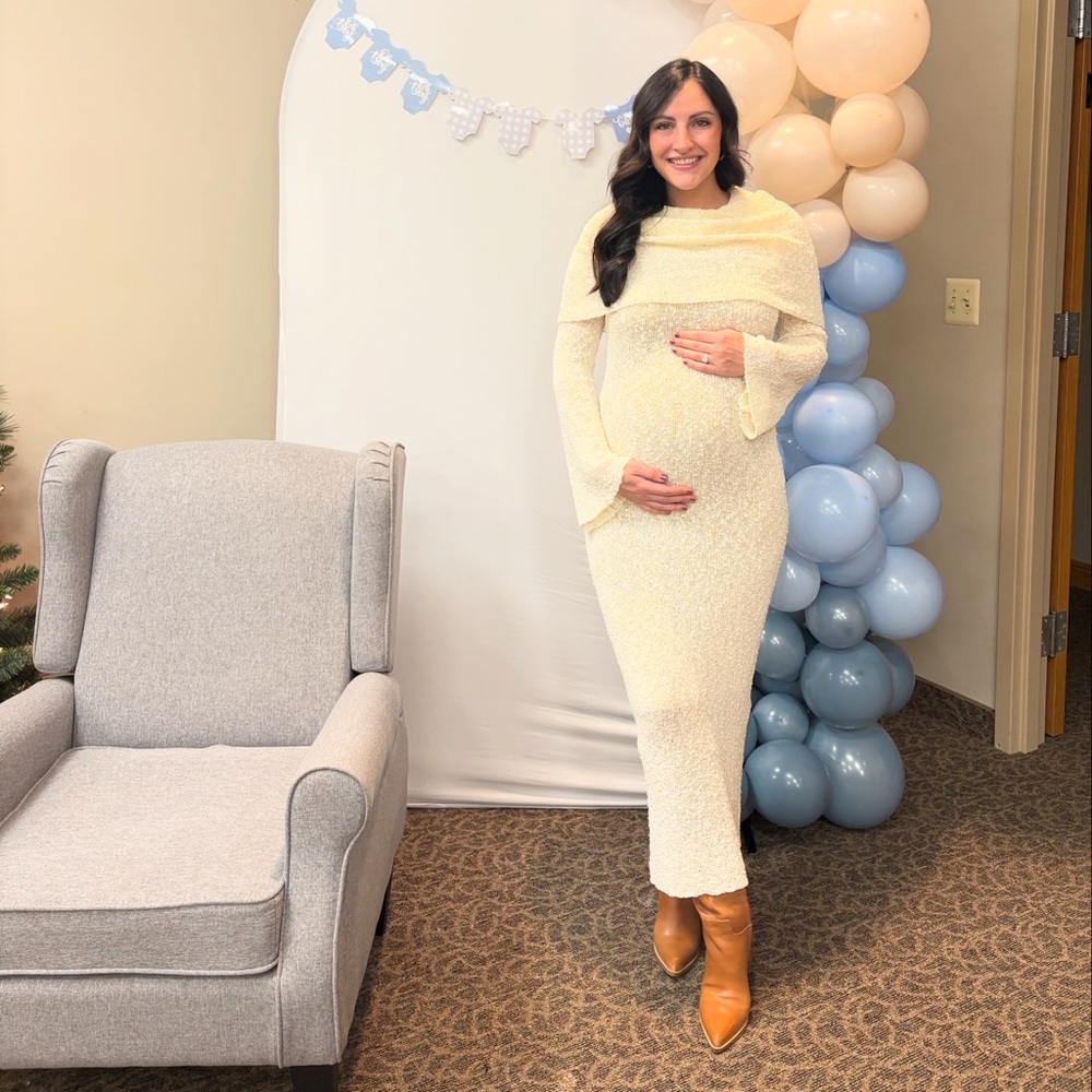 Ivory meshki Marisol dress
